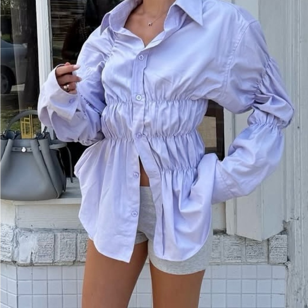 Scarlett and Sam Scrunched Shirt